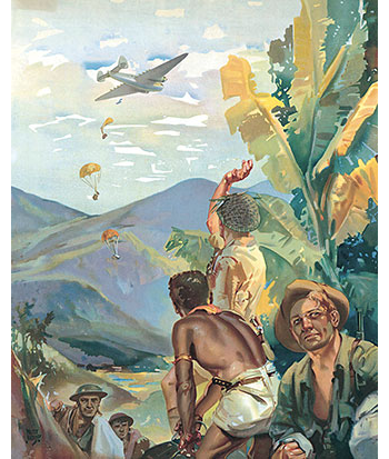 QANTAS WWII poster