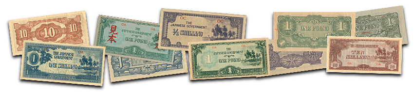 Oceania Japanese Invasion Currency